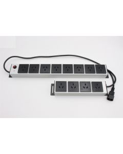 OEM 8+2 12 SOCKET POWER SUPPLY EXTENDER ALUMINIUM FRAMED 0700PDV12AV4X2