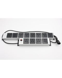 OEM 8+2 12 SOCKET POWER SUPPLY EXTENDER ALUMINIUM FRAMED 0700PDV12AV4X2