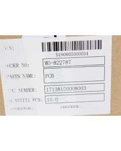 FILIN 17138100008003 MIDEA EUROMAID WASHING MACHINE 10KG 1400RPM 220V 240V 19060