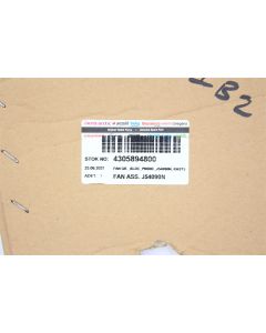 BEKO 4305894800 J54090N FAN ASSEMBLY FRIDGE FREEZER REFRIGERATOR SMEG PANASONIC 